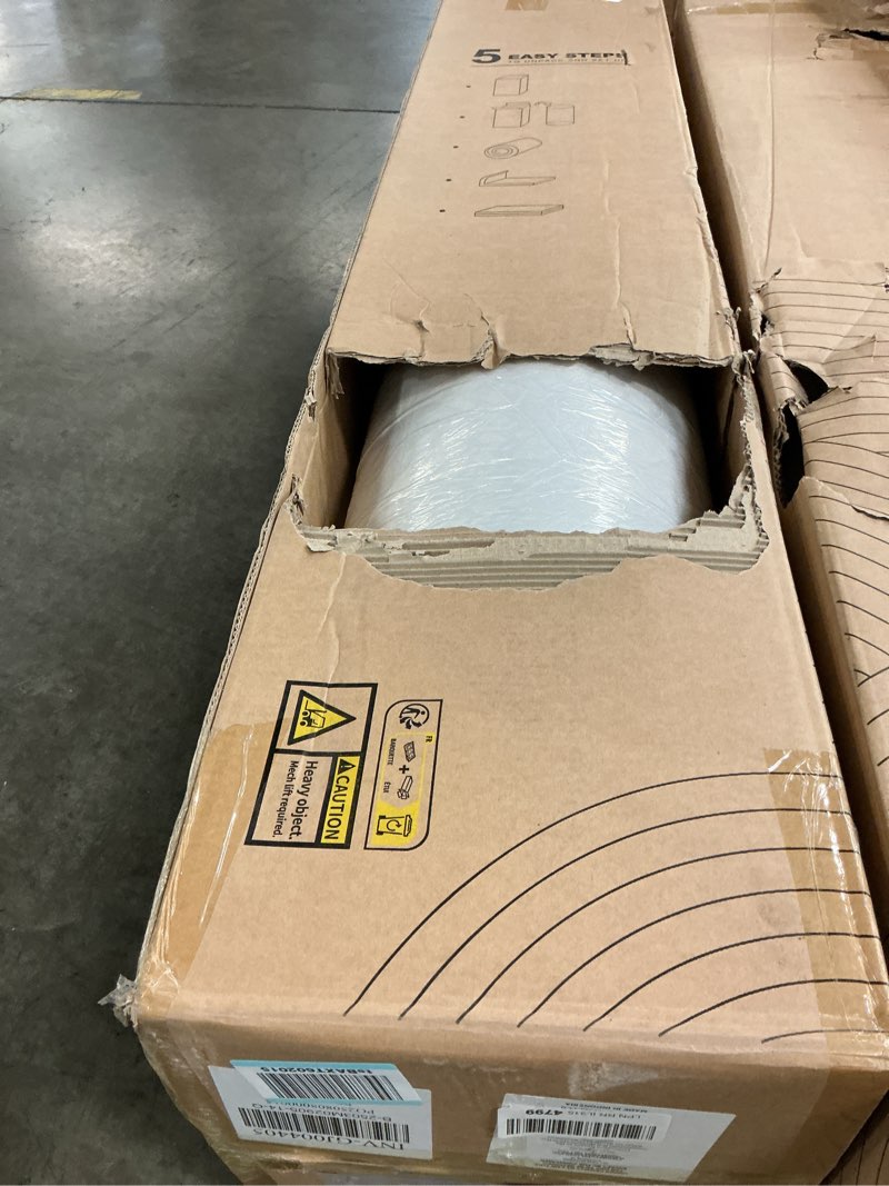Condition photo showing New/Like New for novilla 14 inch queen size mattress in a box, hypoallergenic & back pain relief, hybrid queen mattre