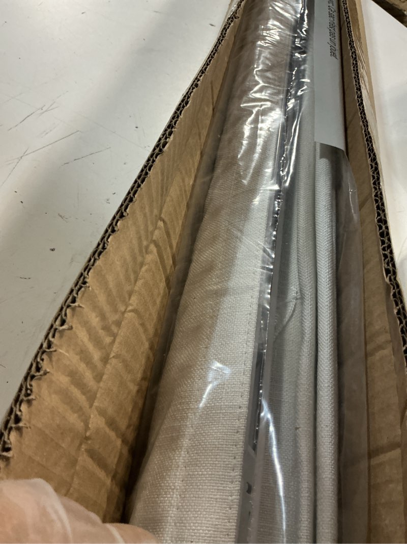Condition photo showing Good Condition for no drill cordless roman shades for windows no tools roman shades, blinds for indoor windows, uv protection (white, 35" w x 48" h) white 35"w x 48"h