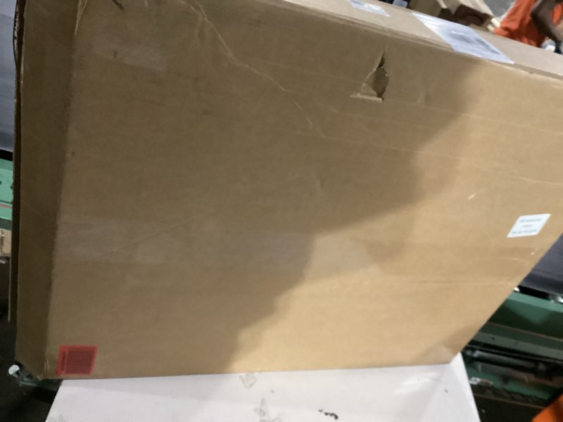 Condition photo showing Good Condition for gym wall padding, basketball court wall protector, removable 2" thick high-density protective pads for wall-mounted basketball hoop, garage, basement, high elasticity & tear-resistant 60" l x 24" w x 2" h gray