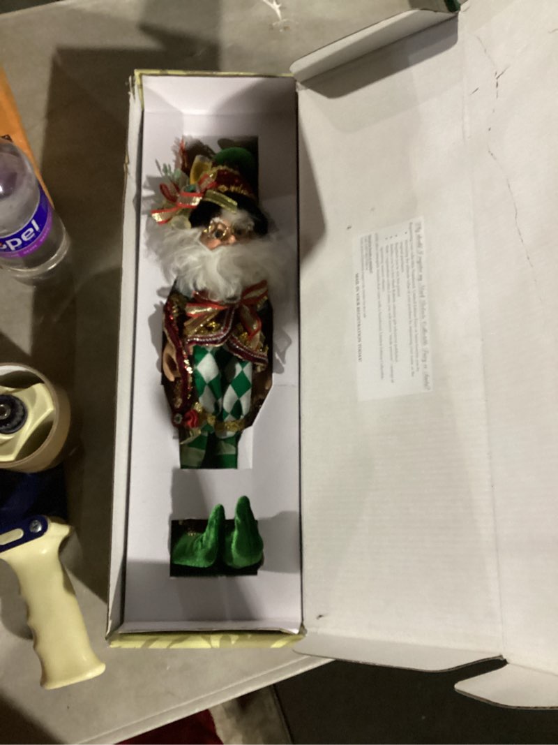 Mark Roberts Spring 2024 Mardi Gras Fairy Figurine, Medium - 17 Inches