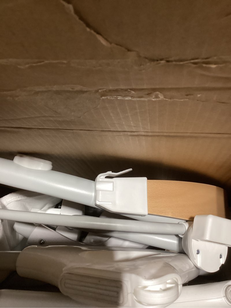 Condition photo showing New/Like New for Ingenuity SimpleComfort Compact Soothing Swing, Rotating Bar, Rotating Seat, 6 Speeds, for Ages 0-9 Months, Up to 20 Pounds - Chambray