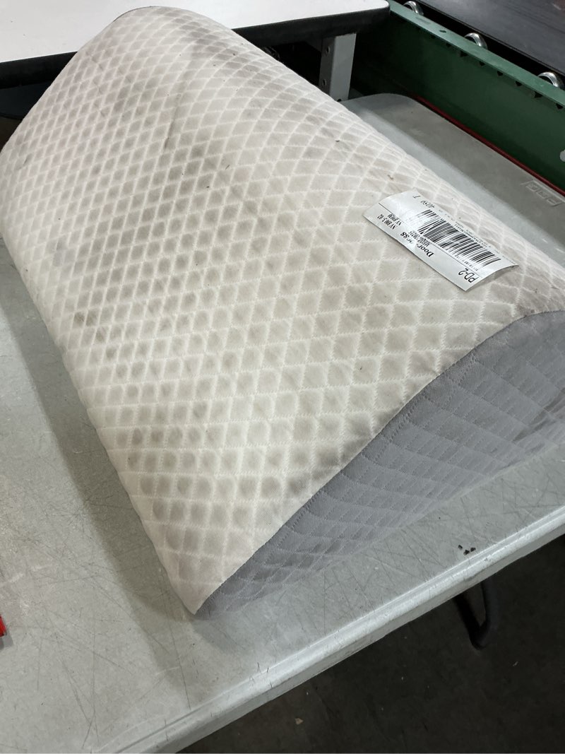 Condition photo showing As Is for Knee Wedge Pillow 8'' for Post-Surgery Recovery - Leg Elevation Support for Sleep Position, Alleviat