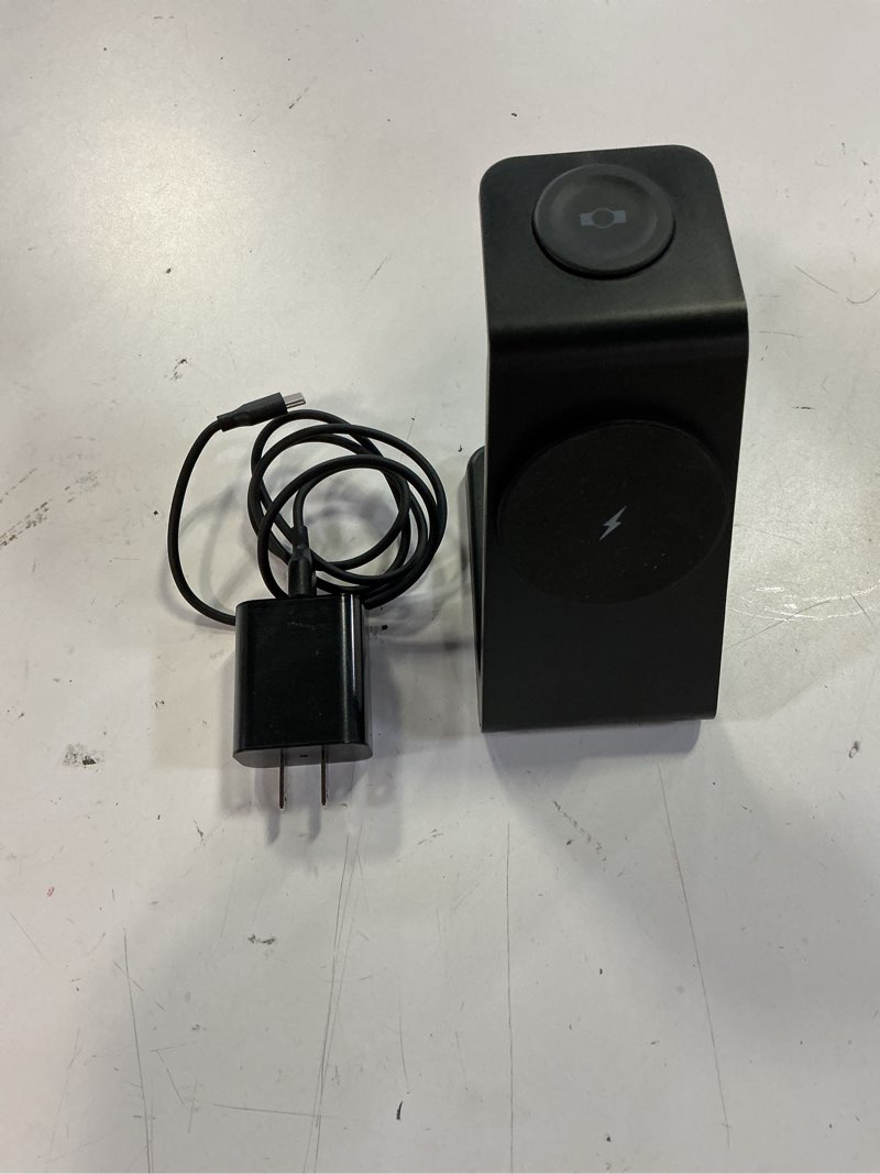 Condition photo showing Good Condition for magnetic wireless charger for samsung, 3 in 1 mag-safe fast wireless charging station for s26 ultra s25 s24 s23 s22/z fold/z flip 7, galaxy watch charger for galaxy watch ultra/8/7/6, galaxy buds pro