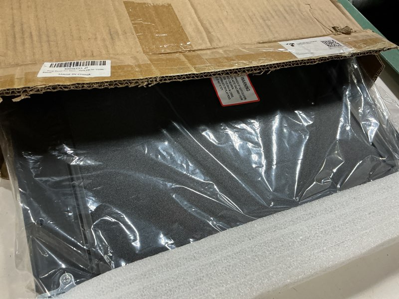 Condition photo showing Good Condition for dog door for door all aluminum 3 flaps black, large dog doggy doggie door, heavy duty pet door for dogs cats, with insulation flap, telescoping tunnel, sliding closing panel, for pets up to 110lb