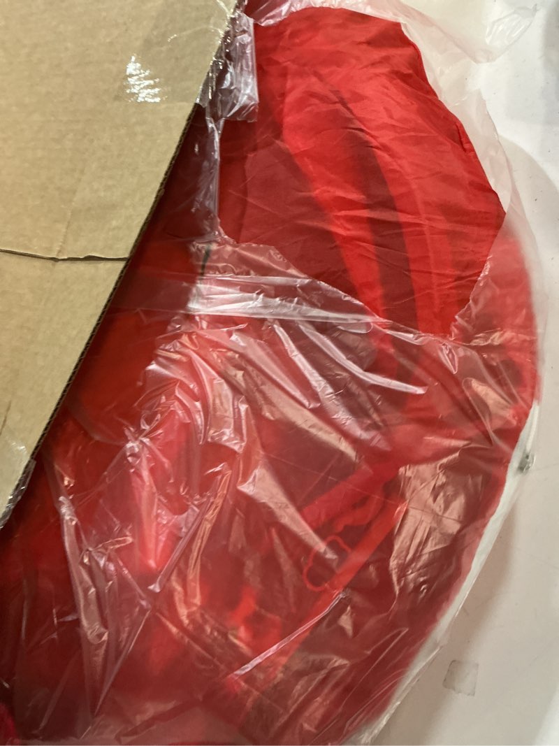 Condition photo showing As Is for Playz 5pc Kids' Play Tents & Tunnels - Ball Pit for Toddlers, Basketball Hoop, Crawling Tubes, Pop-Up Playhouses, Baby Obstacle Course for Indoor or Outdoor Use Blue, Yellow, Red