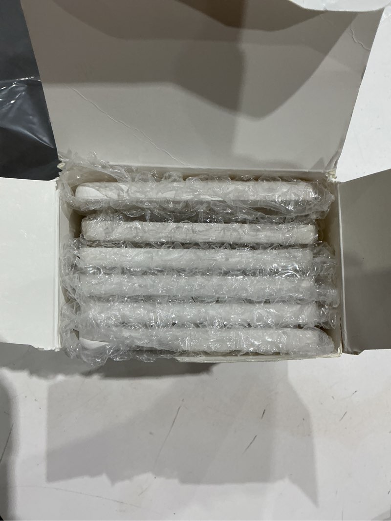 Condition photo showing Good Condition for 6 pieces water absorbent diatomite coasters, diatomaceous earth kitchen soap dish bathroom trays water absorbing stone tray for sink used for hand soaps drinks bottles white-combination a