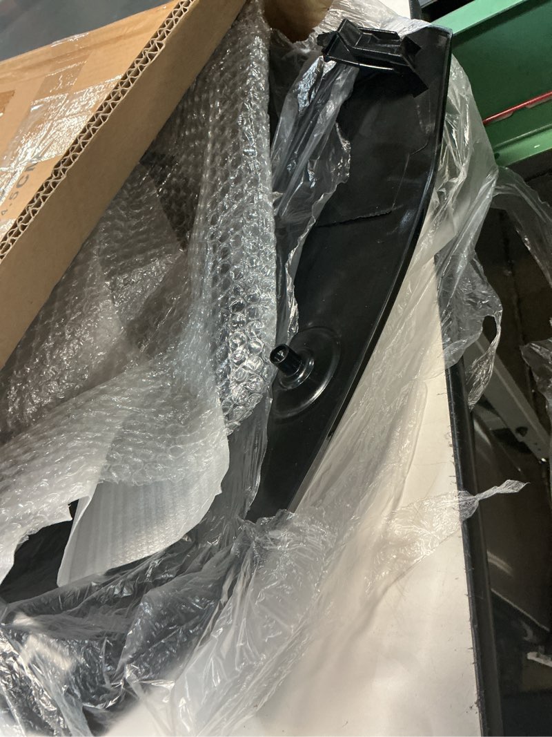 Condition photo showing As Is for epic hood panel for can-am ryker 2019-2025, gloss black classic epic turbo hood scoop panel for ryker rally edition 2019-2021, for can am ryker accessories, replace oem #219400877