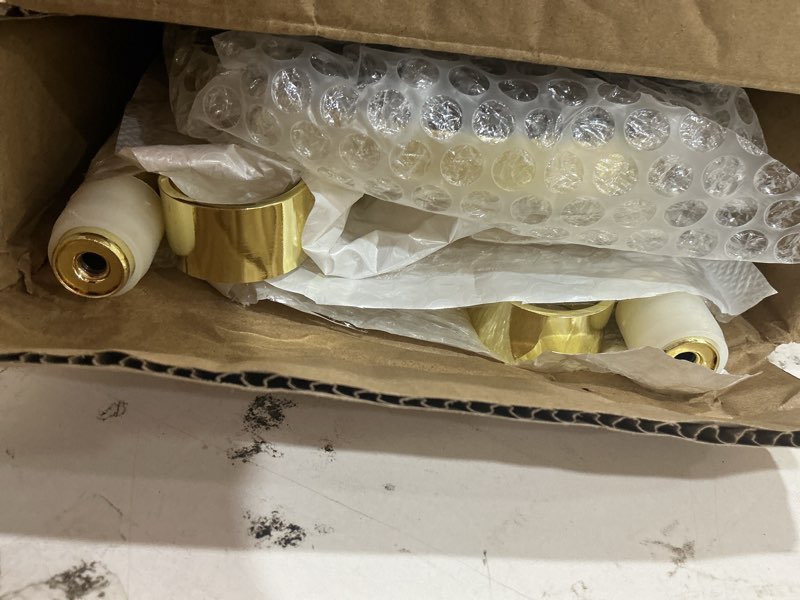 Condition photo showing Good Condition for reusable shirt display stand-mannequin torso tshirt display stand for vendor,18-33" adjustable dress form mannequin stand clothes rack,portable stable holder jacket coat hanger,all metal/gold/2 pack polished gold 18-33"h/2 pack