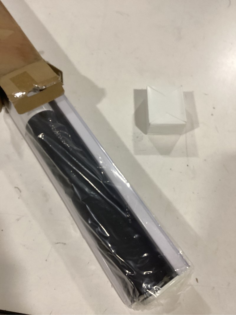 Condition photo showing Good Condition for ChrisDowa Cordless Blackout Roller Shades for Windows, Thermal Insulated UV Protection Pull Down Shades, Total Blackout Window Blinds for Home, Office, Bedroom, Door (21" W x 72" H, Black) 21"W x 72"H Black