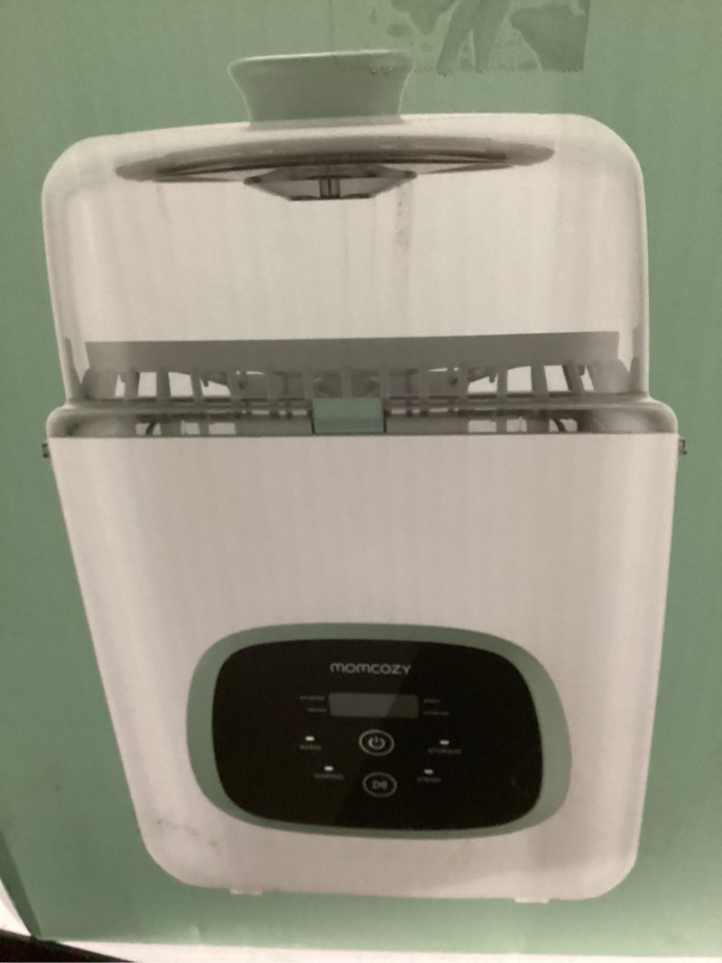 Condition photo showing New/Like New for momcozy kleanpal pro baby bottle washer, sterilizer & dryer - all-in-one cleaning machine for bottles, pump parts & baby essentials - time-saving & effortless care