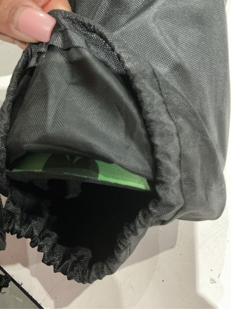 Condition photo showing Good Condition for yuzpkrsi 70 x 35 inch poker mat, 8 players texas hold'em poker rubber mat poker topper for tables, folding portable poker table top layout w/carrying bag for poker games, blackjack, casino 70 x 35 inch-green