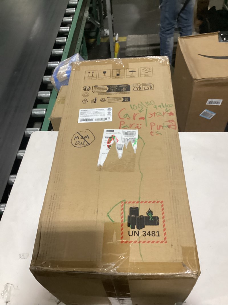 Condition photo showing New/Like New for Mova X4 Pro Wet Dry Vacuum Cleaner, 20000Pa Cordless Vacuum Mop with Zero Tangle, Hot Water Mopping for Sticky Messes,194? Hot Air Self Drying, 180° Lie Flat, Push-in Charging Station, LED Display
