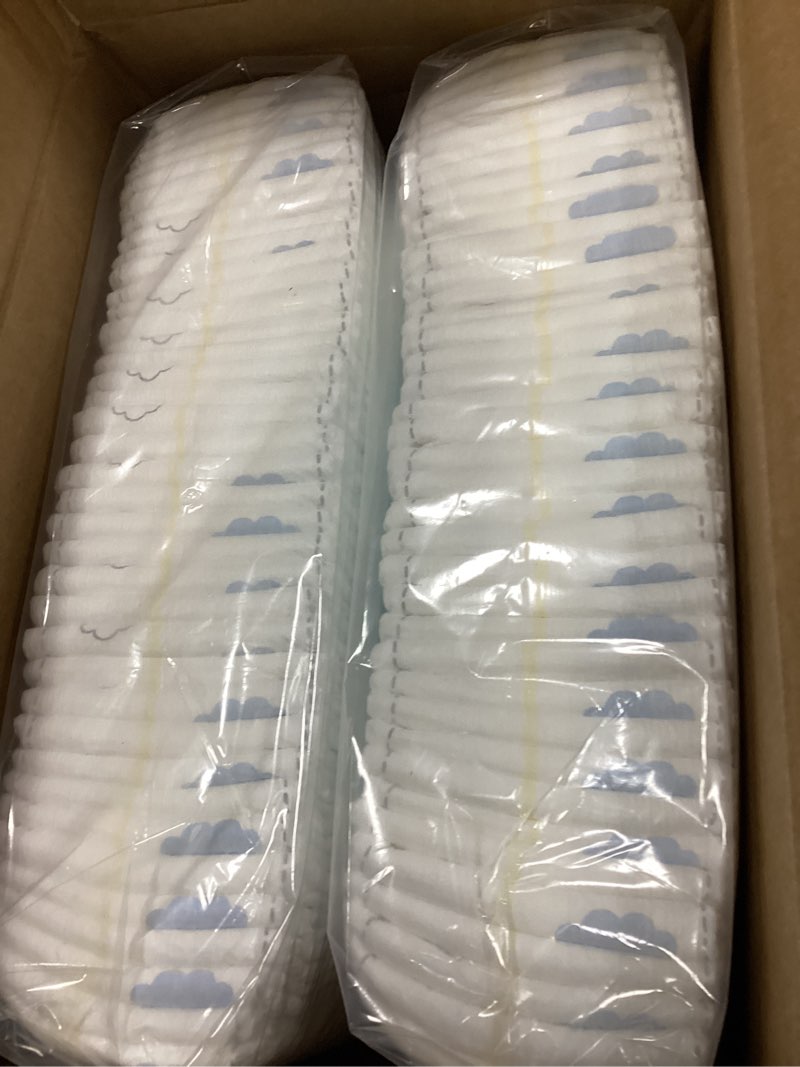 Condition photo showing New/Like New for pampers swaddlers diapers, size 8 (30+ lbs), 76 count, absorbent, keeps baby dry and comfortable, skin safe disposable baby diaper (packaging may vary) size 8 76