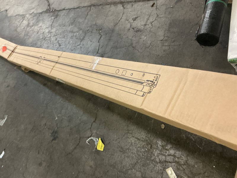 Condition photo showing As Is for 96 in. 7200 lumen t8 led tube non-dimming white strip light 5000k, 4-tubes included