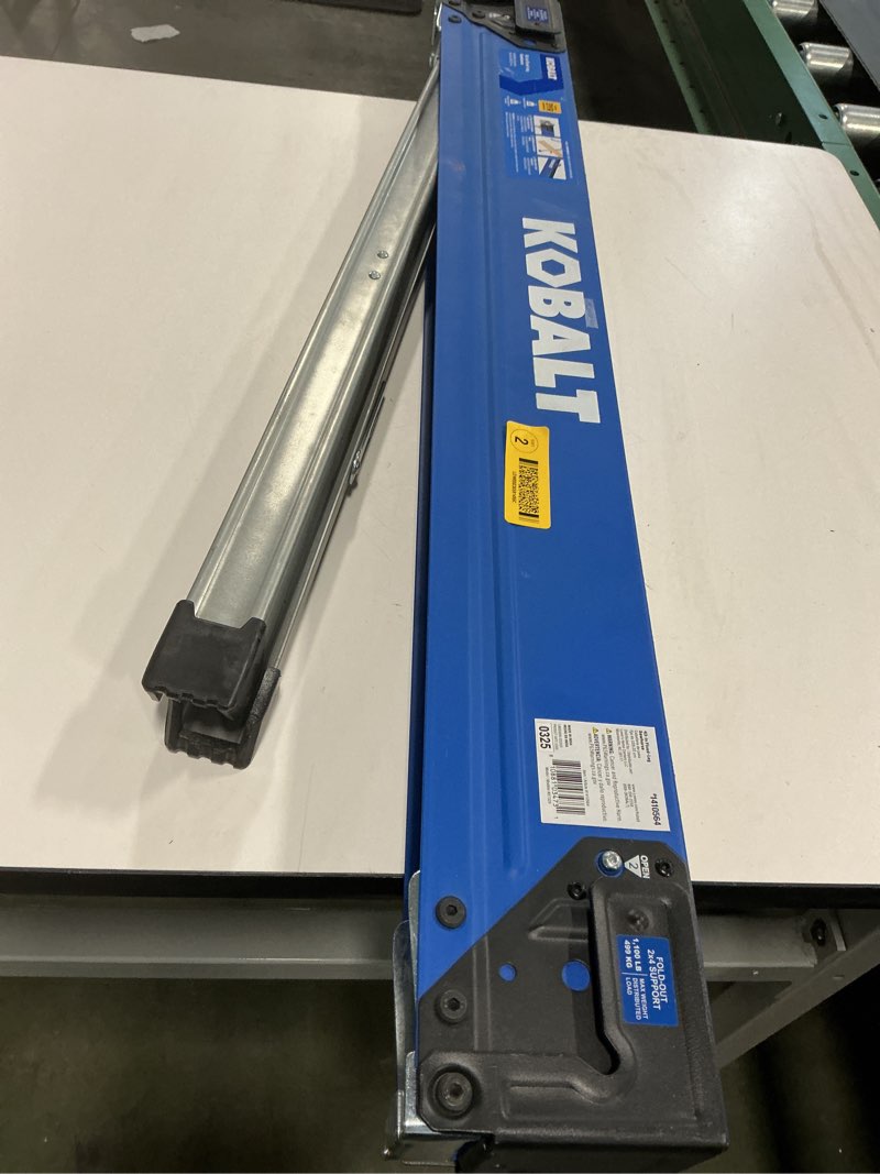 Condition photo showing As Is for Kobalt 43-in W x 30-in H Steel Saw Horse ( 1100-lb Capacity) | 81329