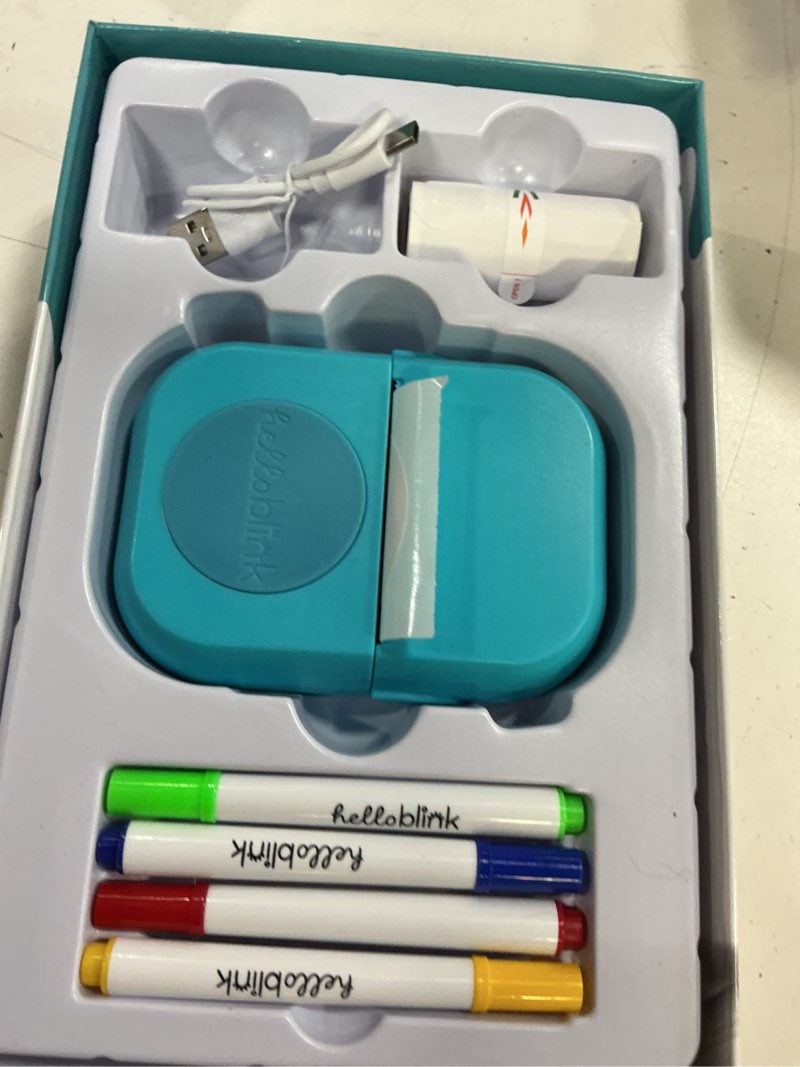 Condition photo showing Good Condition for ceaco hello blink sticker maker create your own stickers - bluetooth mini thermal sticker printer craft