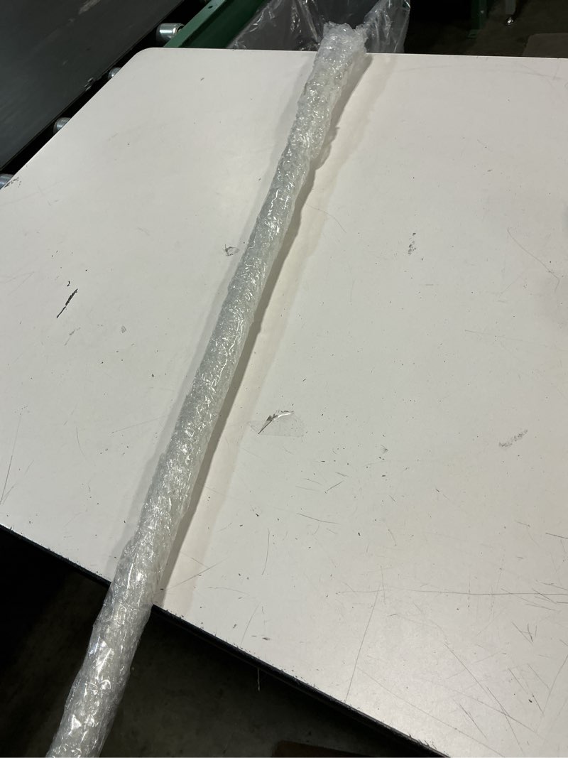 Condition photo showing As Is for bokon 4 pcs blinds wand replacement with hook and handle white fiberglass long vertica blind wand for windows curtain door shades opener accessory (48 inch)