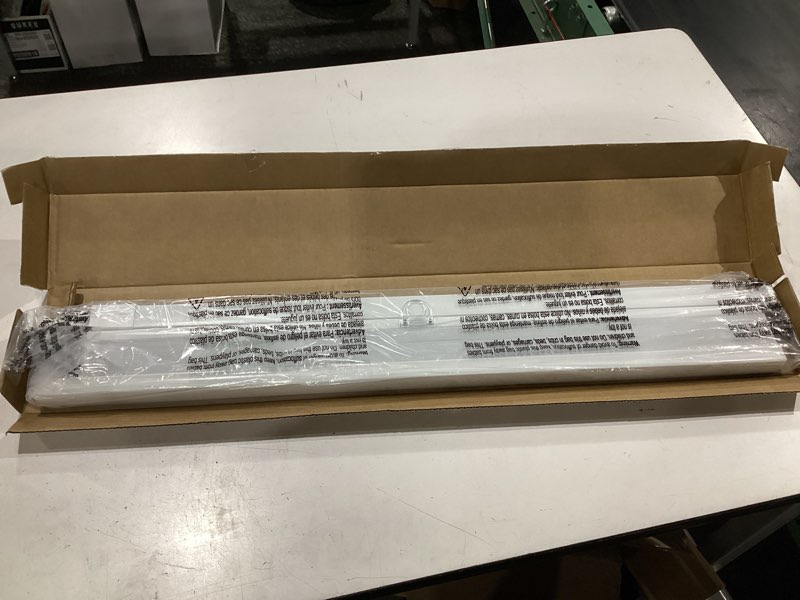 Condition photo showing New/Like New for lazblinds upgraded top down bottom up (tdbu) honeycomb blinds, no drill no tools easy install cordless cellular shades for windows 31.5" w x 64" h, white - blackout blackout - white 31.5"w x 64"h
