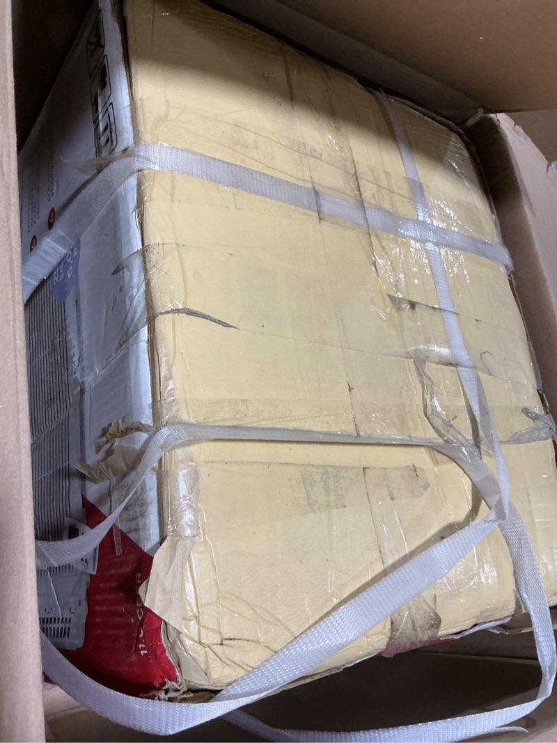 Condition photo showing Good Condition for Frigidaire 6,000 BTU Window Air Conditioner and Dehumidifier, 115V, Cools up to 250 Sq. Ft. for Apartment, Dorm Room, Small/Medium Rooms, with Remote Control, White 1 Count (Pack of 1) Cool Only 115V White