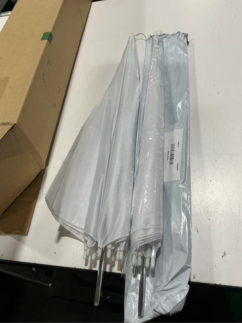Condition photo showing Good Condition for [2 Pack] 33"/84cm White Translucent Soft Umbrella Kit,Photography Umbrella Lighting Kit for Studio/Outdoor Photo and Video Lighting Accessories (2 * 33" White)… 2* 33" White