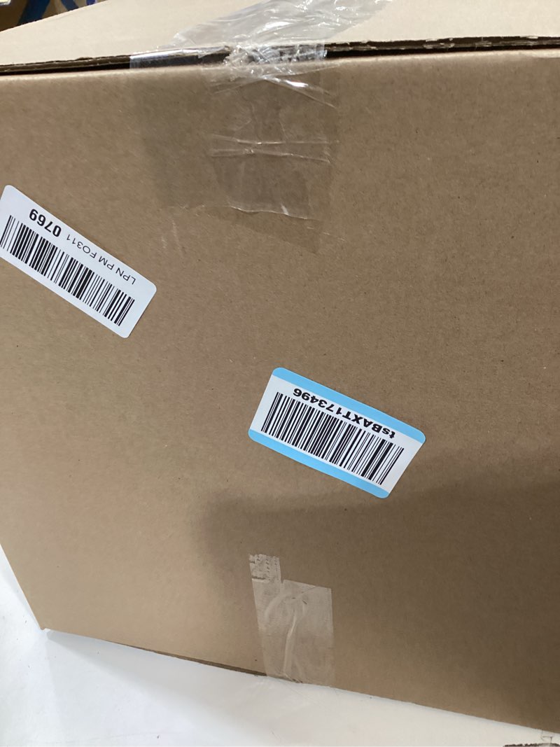 Condition photo showing As Is for 13x17 Wood Frame Brown, Rustic Natural Wooden 17x13in Poster Picture Frame, Distressed 13 x 17inch Woodgrain Gallery Photo Frame with HD Plexiglass, Horizontal Vertical Wall Mounting Display 1pcs Brown 13x17