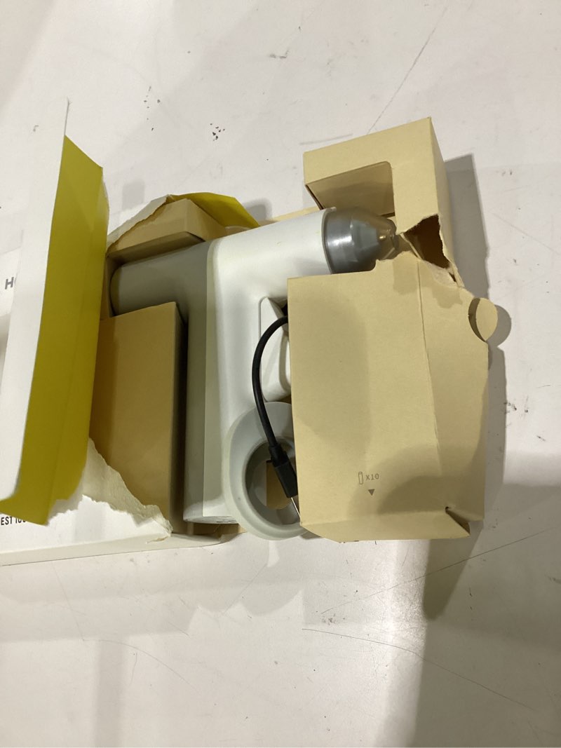 Condition photo showing As Is for hoto cordless hot glue gun, 30s fast heating, smart safety control mini hot glue gun with colored & clear glue sticks, anti-drip, usb-c rechargeable for crafts diy arts, creative decorations & repairs manual hot glue gun