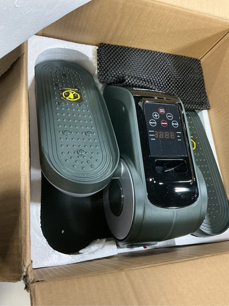 Condition photo showing Good Condition for VIVURN® 019 Under Desk Elliptical 12 Adjustable Speeds Motorized Leg Exerciser While Sitting for Seniors As Seen on TV with Non-Slip Mat Low Impact Quiet&Portable Pedal Exerciser for Home and Office Green