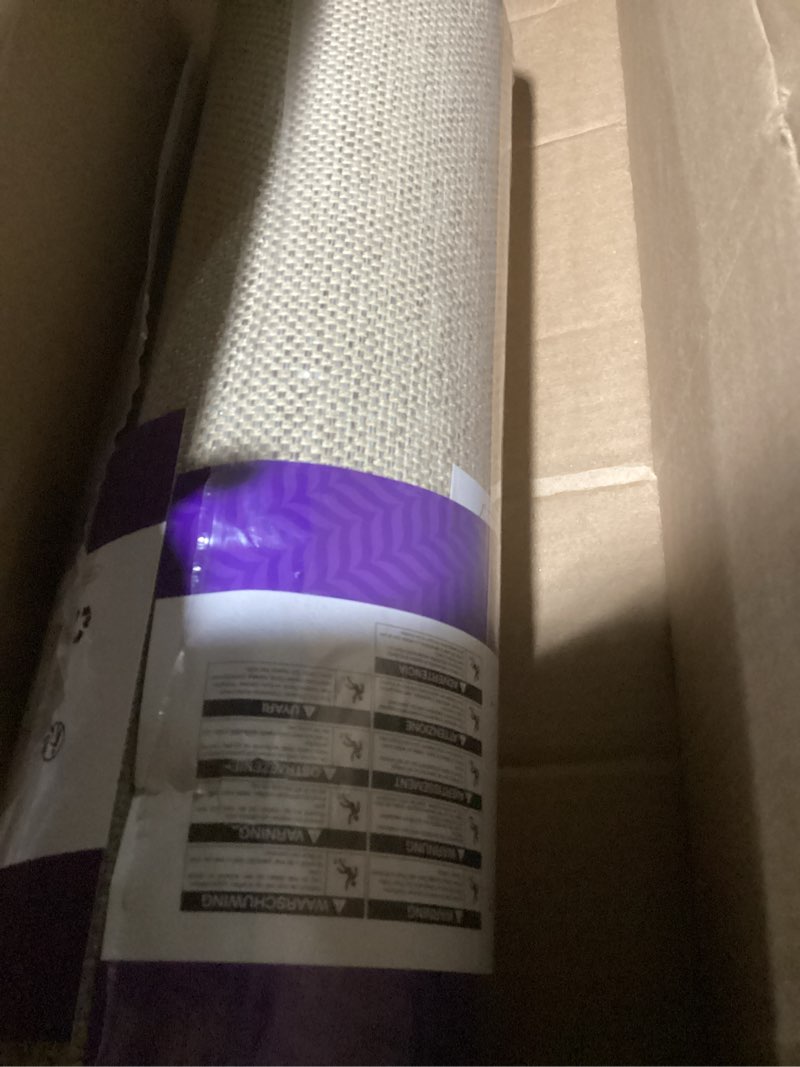 Condition photo showing New/Like New for DEXI Hallway Runner Rug 2x6, Non Slip Rubber Backed Runners Carpet, Ultra Thin Entryway Rugs Indoor for Kitchen Hallway Entrance Bedroom, Beige 2' x 6' (Runner) Beige