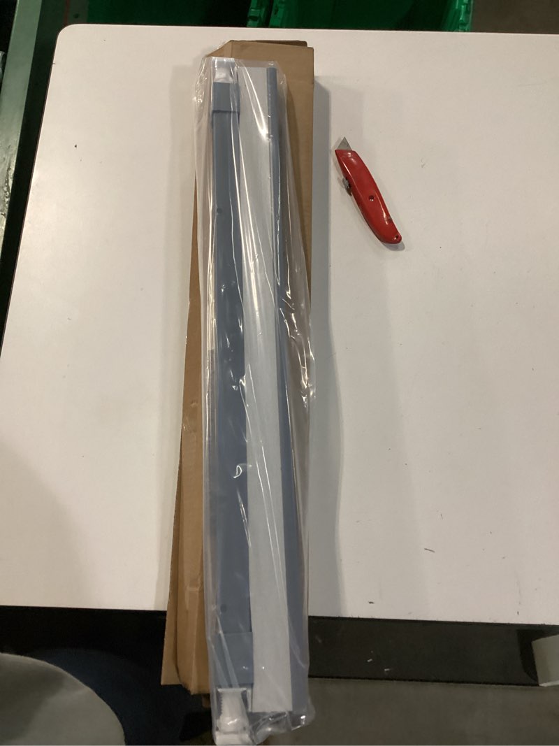 Condition photo showing Good Condition for LazBlinds Cordless Cellular Shades, No Tools No Drill Blackout Honeycomb Shades Pleated Blinds for Windows, 27.5'' W x 48'' H, Dark Grey Blackout-dark Grey 27 1/2'' W x 48'' H