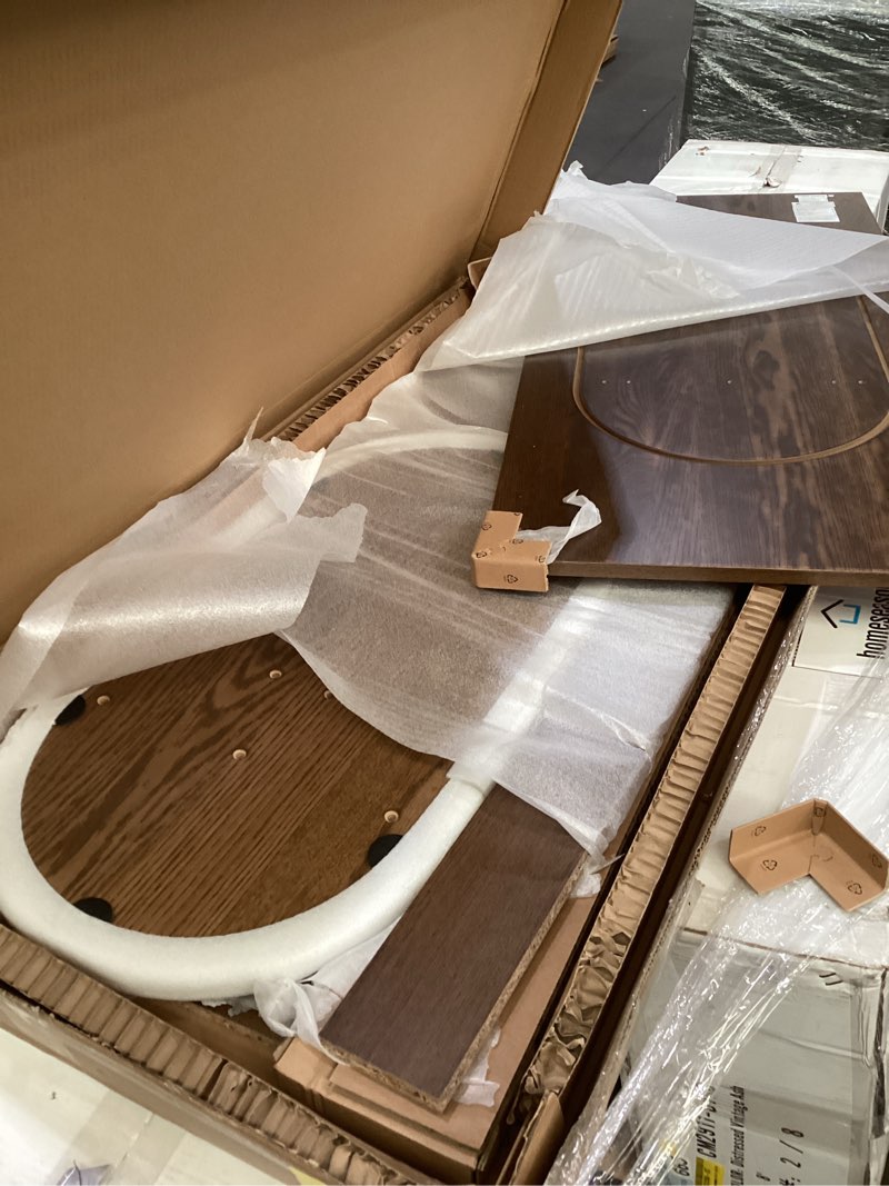 Nola dining table smoked oak (not complete)