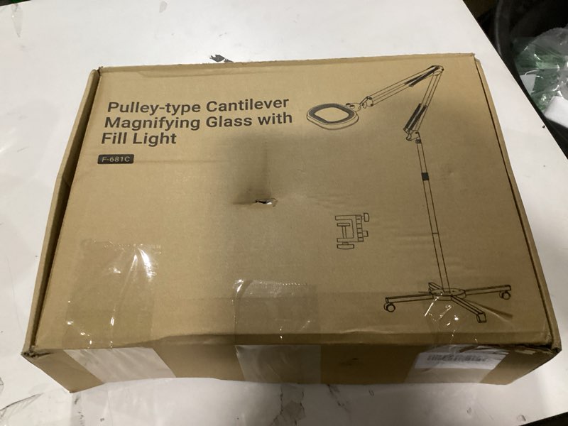 Condition photo showing Good Condition for KMDES 2 in 1 Floor Magnifying Glass with Light and Stand, Three-axis Rotation Infinite Color Dimmabl