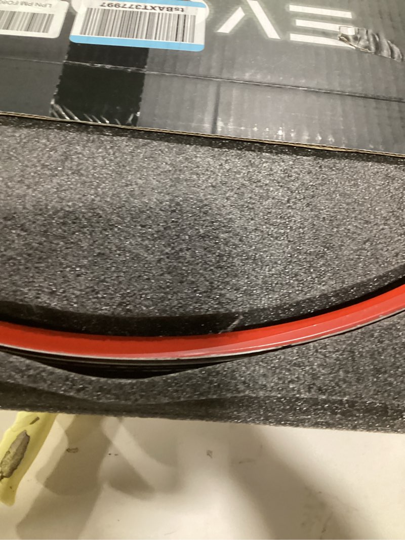 Condition photo showing Good Condition for evooor automotive alloy wheel rim protector - covering the entire rim of the wheel hub - strips for curb rash prevention - set of 4 rim protector easy to install(19'',black) 19'' black