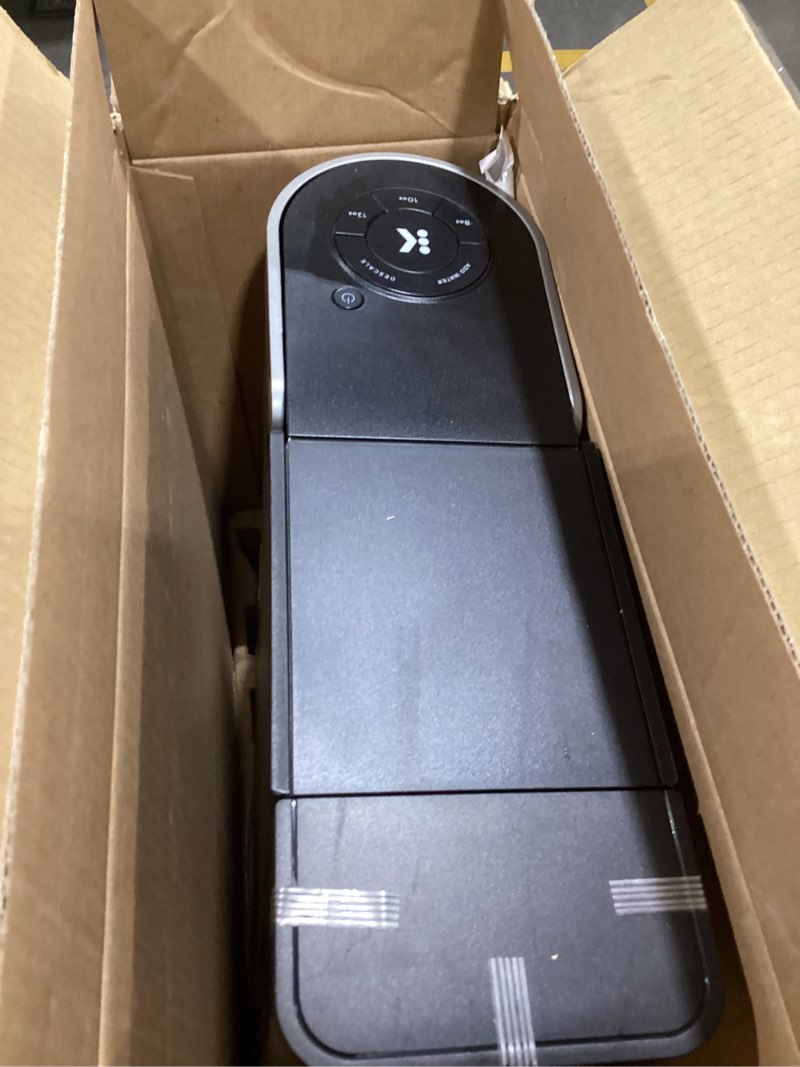 Condition photo showing As Is for keurig k-slim single serve k-cup pod coffee maker, multistream technology, 3 brew sizes, slim and sleek design, 46oz removable reservoir, black