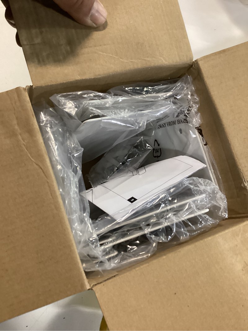 Condition photo showing Good Condition for STORAGE MANIAC Floating Book Shelves for Wall Mounted Invisible Floating Bookshelves Heavy-Duty Steel Hidden Bookshelf Hanging Bookshelves for Bedroom Living Room Office, White 4-Pack Large