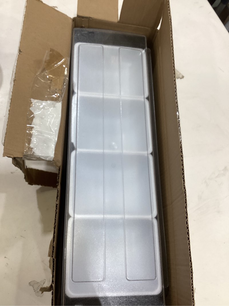 Condition photo showing item condition for Condiment Garnish Tray Caddy For Bartenders,Bar Garnish Fruit Caddy With Lid,Plastic Condiment Container For Bartending,Outside Parties(4 Compartment)