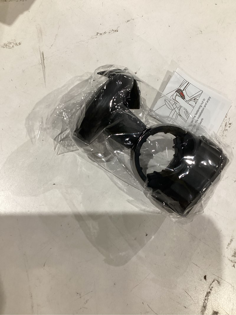 Condition photo showing As Is for tool free steering wheel knob, suicide knob for 3.45-4.9" steering wheel with metal bearing, steering wheel knob spinner for cars, trucks, mowers, boats, no screws or tools needed (1pack, black) 1 pack black