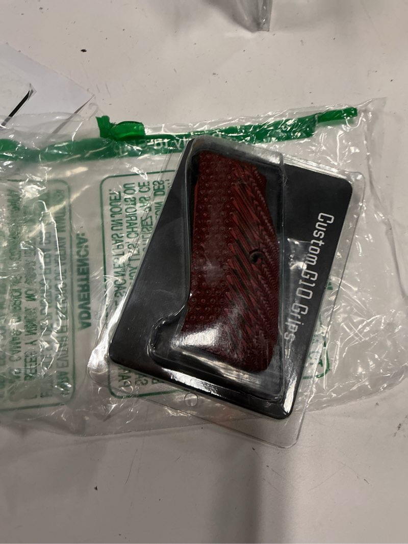 Condition photo showing Good Condition for guuun g10 grips for cz shadow 2 tactical cz-75 slim palm ops tactical texture red /black