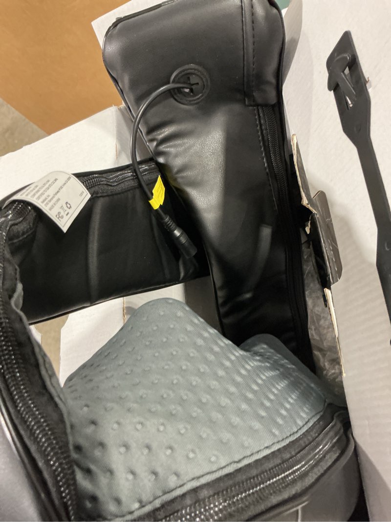 Condition photo showing Good Condition for nekteck shiatsu neck massager with heat for pain relief deep tissue, 2026 upgraded 3d back shoulder kneading massage pillow, relaxation gifts for mom dad friends, black(not cordless)