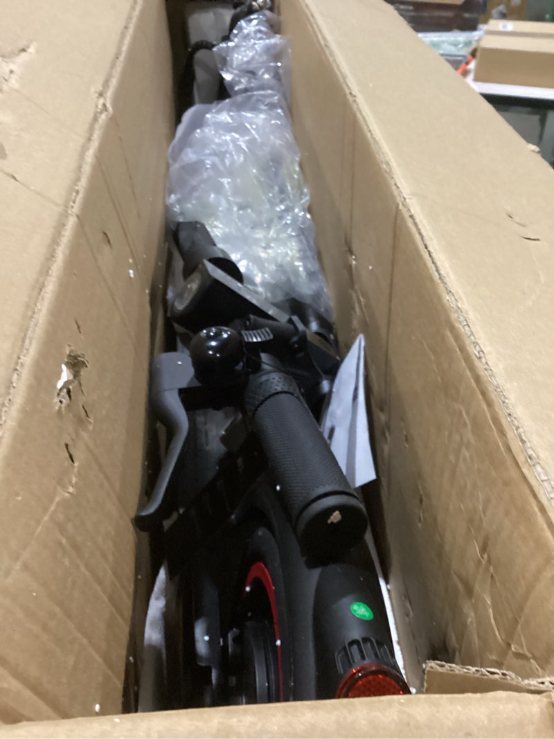 Condition photo showing Good Condition for electric scooters - electric scooter for adults, 500w peak motor, 18 max mph, 21 miles range, app control, lightweight foldable e-scooter black