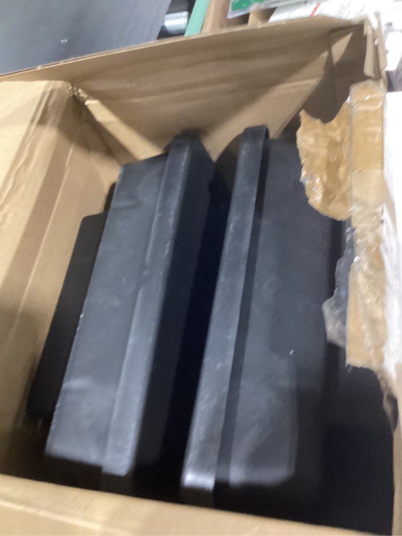 Condition photo showing As Is for qualirey rat stations large rodent with key reusable mouse stations mice blocks heavy duty boxes for outdoor rodents mice blocks, black(8.66 x 7.5 x 3.9 inches,classic,4 pack) 8.66 x 7.5 x 3.9 inches classic 4