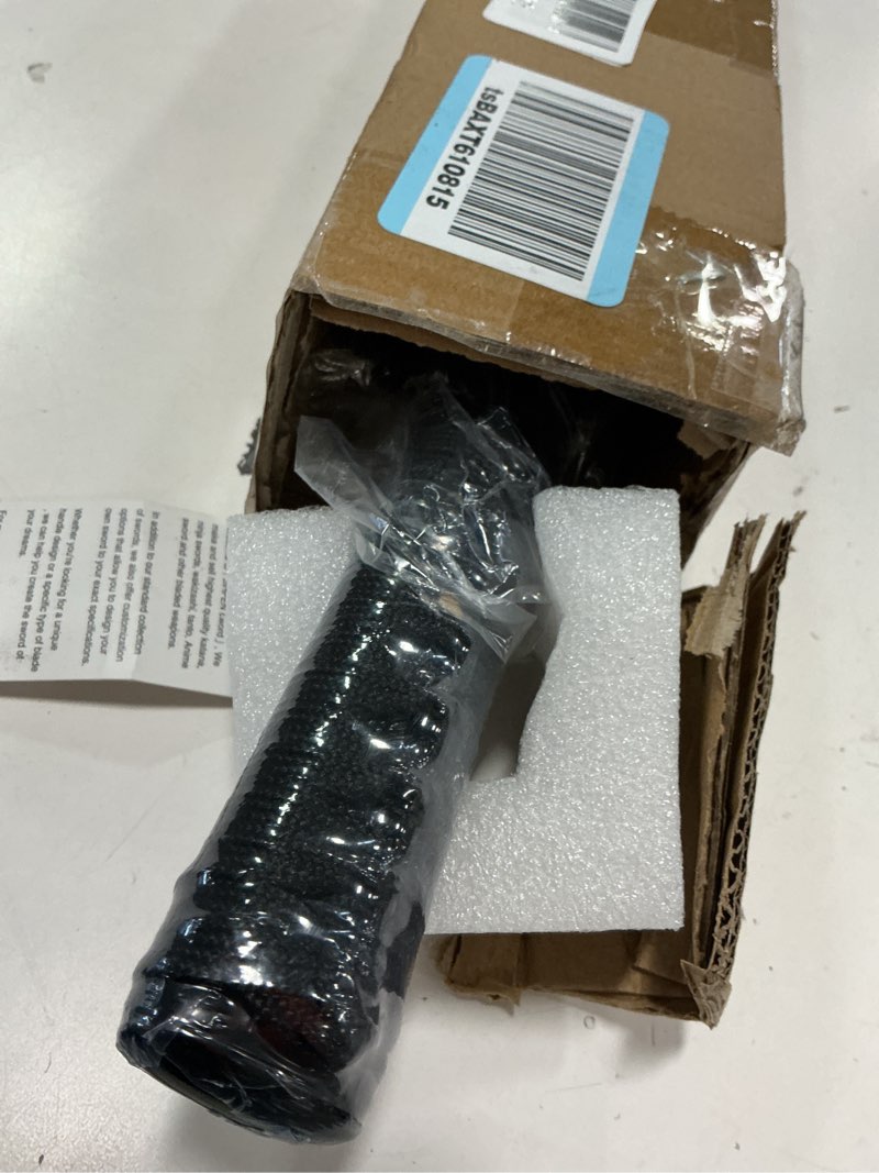 Condition photo showing Good Condition for JIHPEN sword, Black Katana,Full Tang Samurai Sword,Sharp,Spring Steel Blade with Black Scabbard - 41inch Variety of Styles to Choose from Black-1 Legends of the night