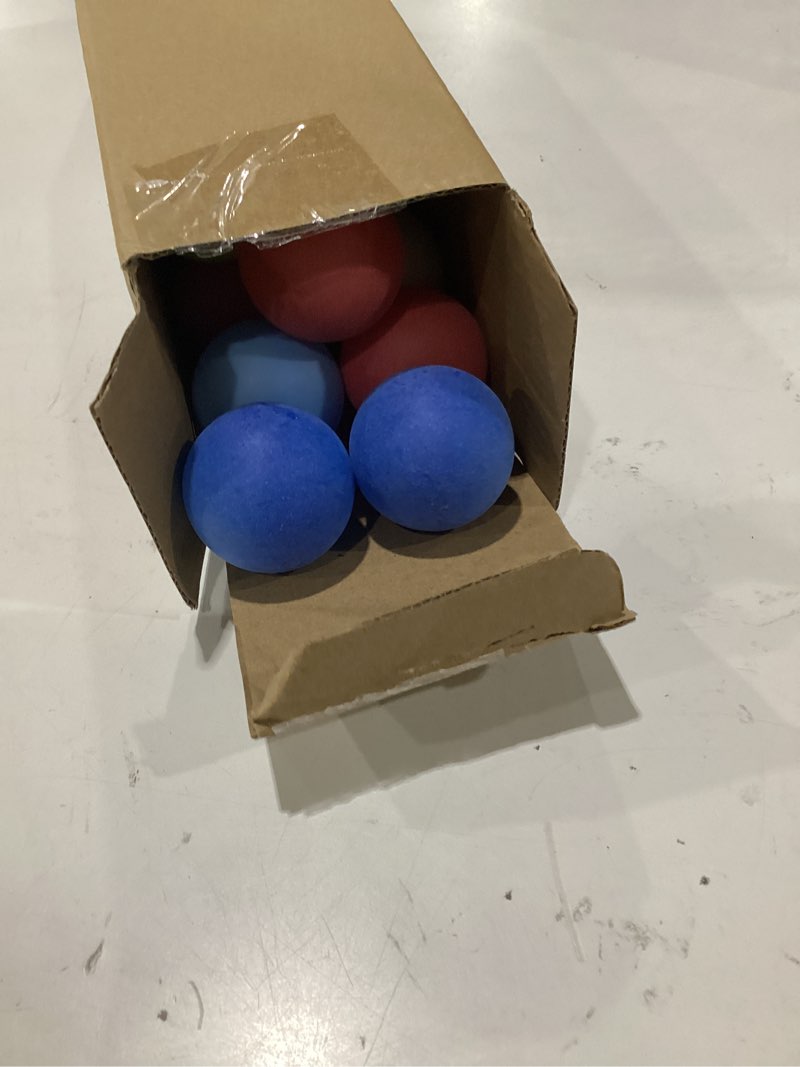 Condition photo showing As Is for guirnd 28 pcs 40mm ping pong balls for table tennis, games, arts, kids, and pet toys mix colors
