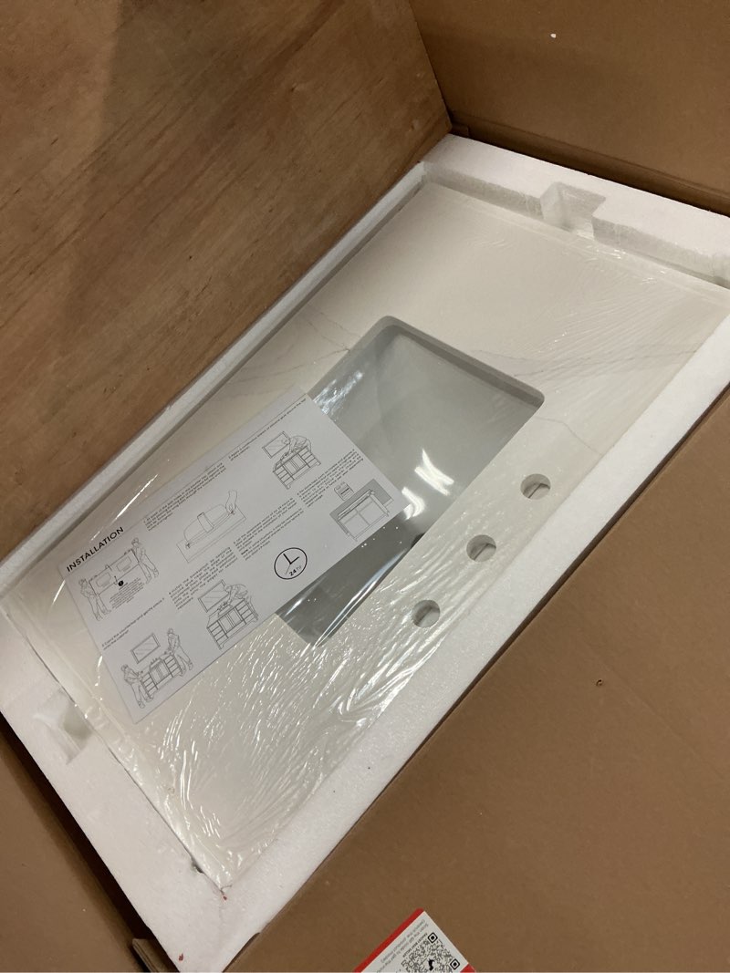 Condition photo showing Good Condition for 36" single bathroom basin sink