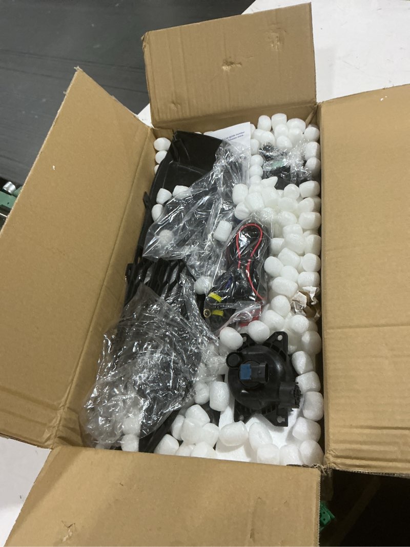 Condition photo showing Good Condition for fog lights for honda civic 2016 2017 2018 with h8 12v35w bulbs fog lamps assembly replacement included wiring harness kit & switch -1 pair (clear glass lens) fog light assembly