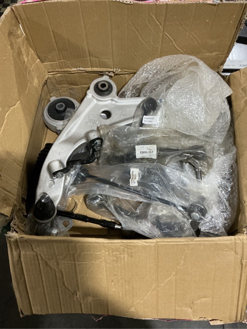 assorted car parts