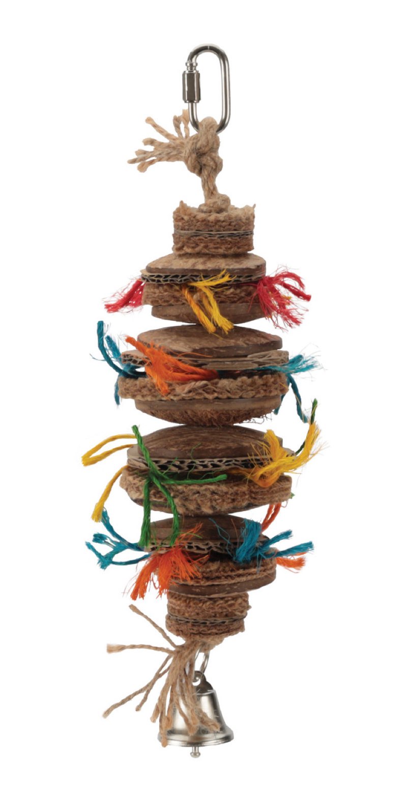 SMART PLAY ENRICHMENT PARROT TOY (SIMILAR TO STOCK PHOTO)