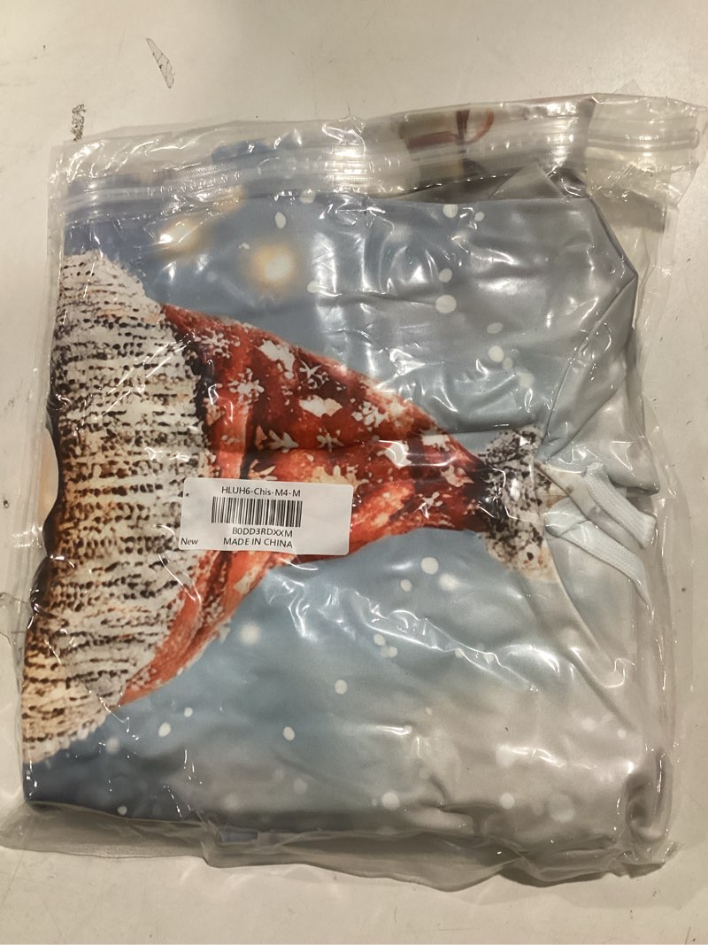 Condition photo showing Good Condition for Creative Christmas Hoodies for Men Women Funny Cool Sweatshirt Pullover Long Sleeve Gnomes Multicolor4 Medium