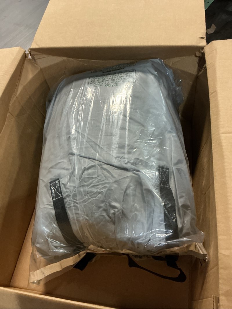 Condition photo showing Good Condition for Air Mattress Full with Built-in Pump, Blow Up Mattress with Soft Flocked Top, Leakproof Inflatable Mattress, Foldable Waterproof Air Bed for Home, Guests, Camping, with Storage Bag Deep Blue Full 18