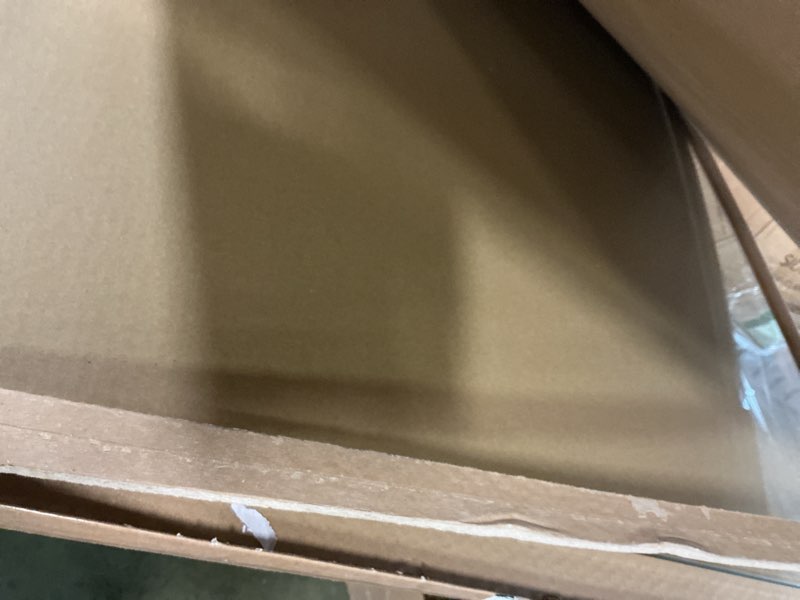 Condition photo showing New/Like New for Koonmi Tempered Glass Chair Mat 36"x48" - Premium Office Chair Mat for Hardwood Floors & Low-Pile Carpet with 4 Non-Slip Pads - Thick Scratch-Resistant Surface 36*48 Clear