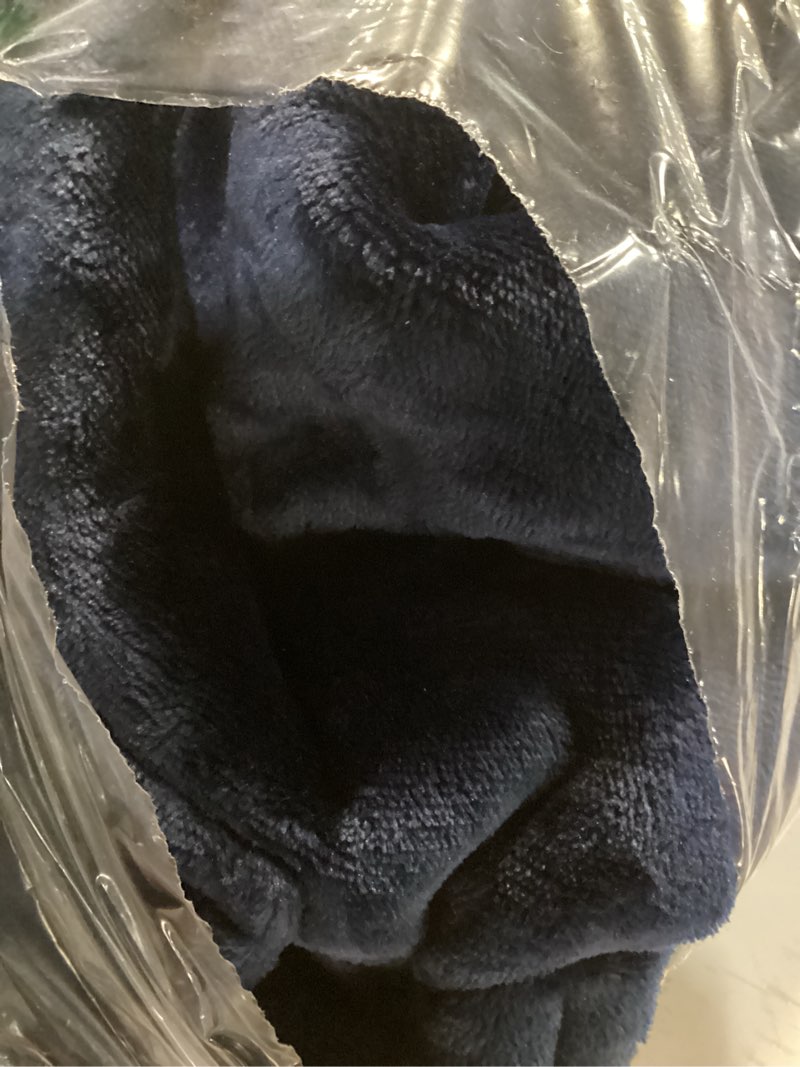 Condition photo showing Good Condition for KFUBUO Wearable Blanket Hoodie for Adults Sherpa All Patterns Oversized Sweatshirt Blanket with Pockets Gifts for Mom Navy Navy Adult